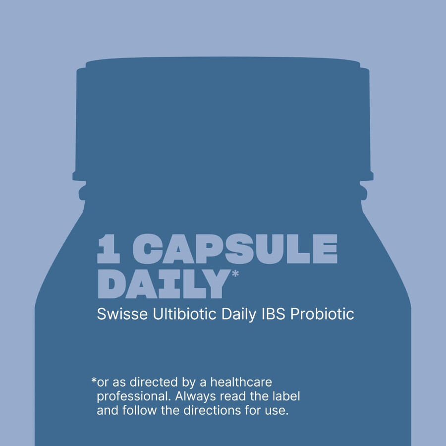 swisse ultibiotic daily ibs probiotic supporto per la salute intestinale