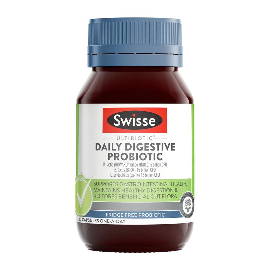 swisse ultibiotic daily digestive probiotic supporto per la salute dellapparato digerente