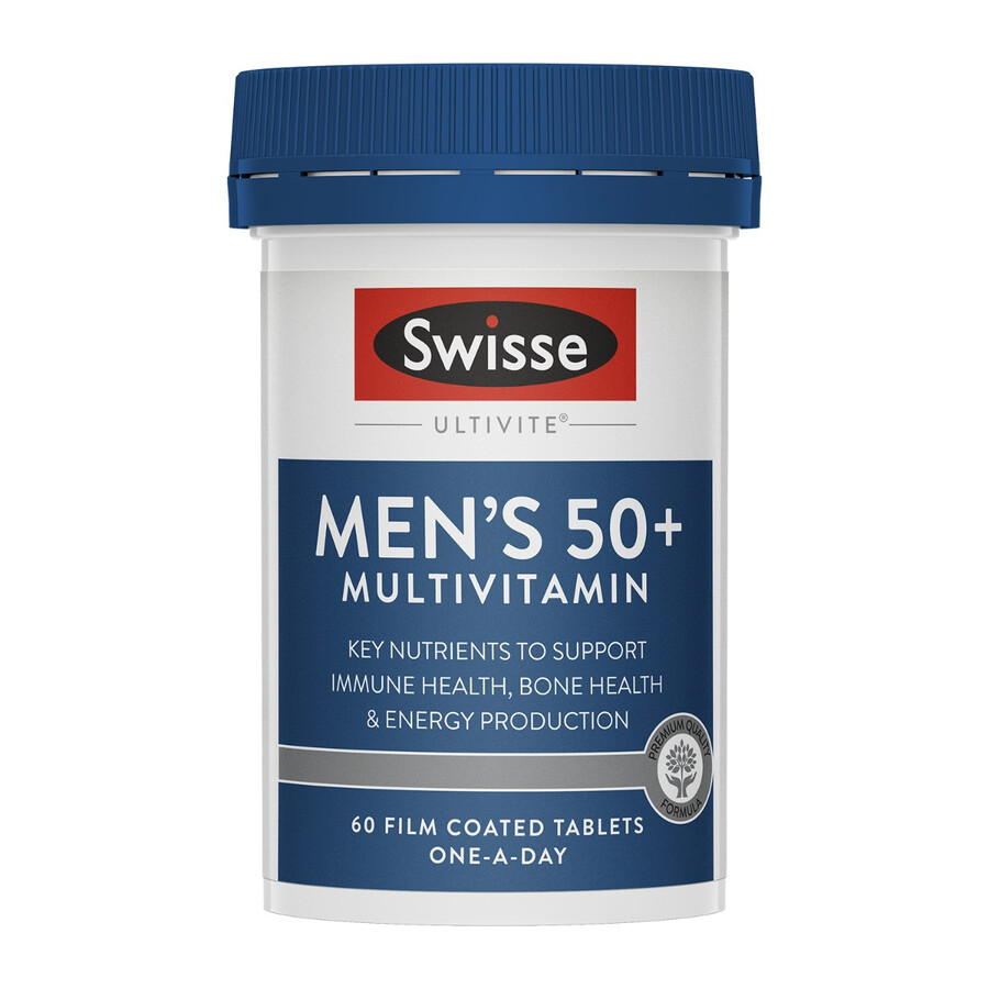 swisse ultivite multivitaminico uomo 50 supporto alla produzione di energia