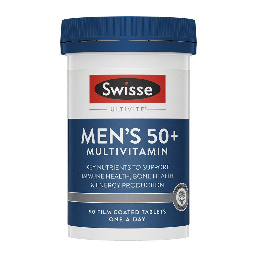 swisse ultivite multivitaminico uomo 50 supporto alla produzione di energia