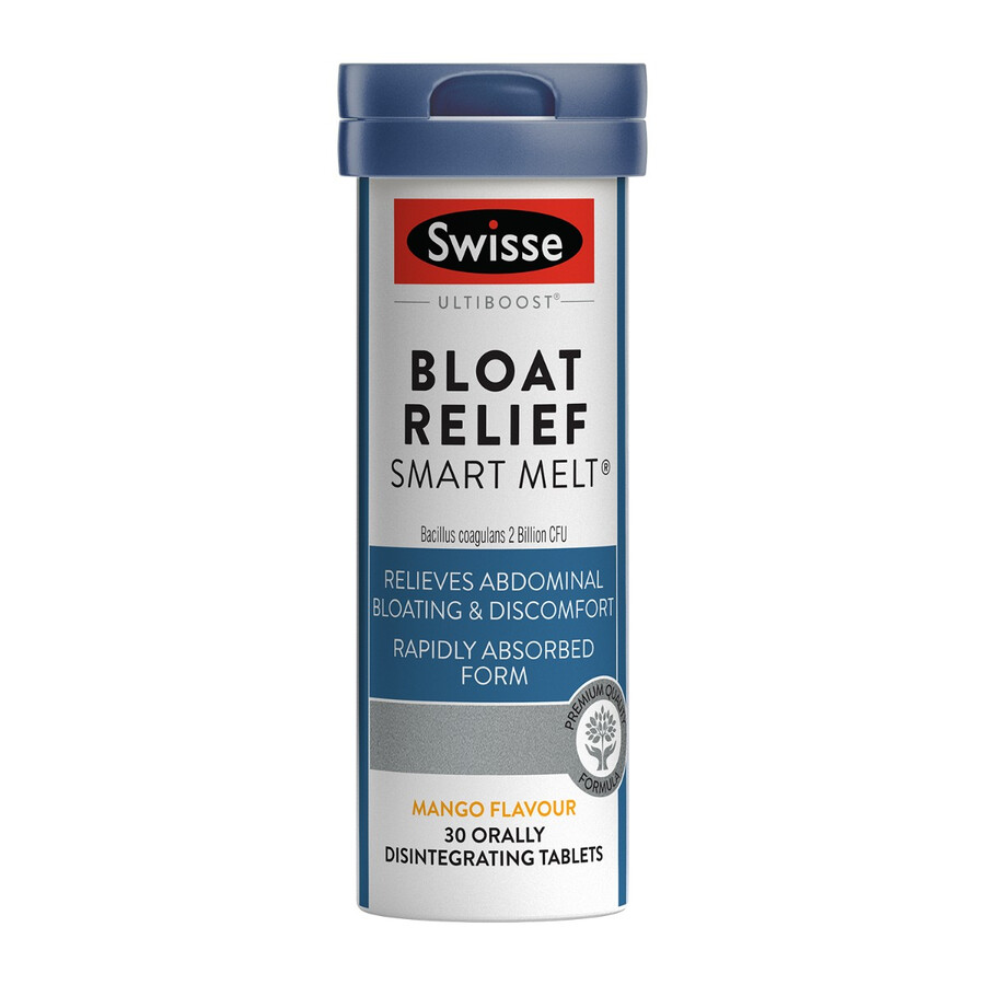 swisse ultiboost bloat relief smart melt formula ad assorbimento rapido