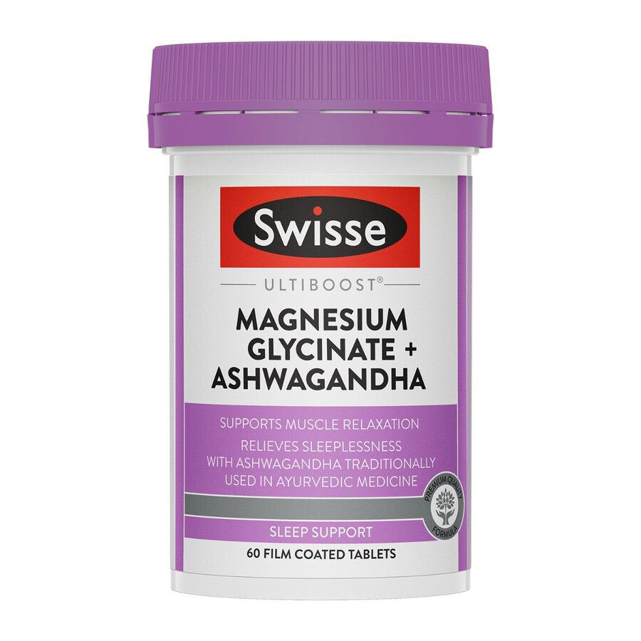swisse ultiboost magnesio glicinato ashwagandha