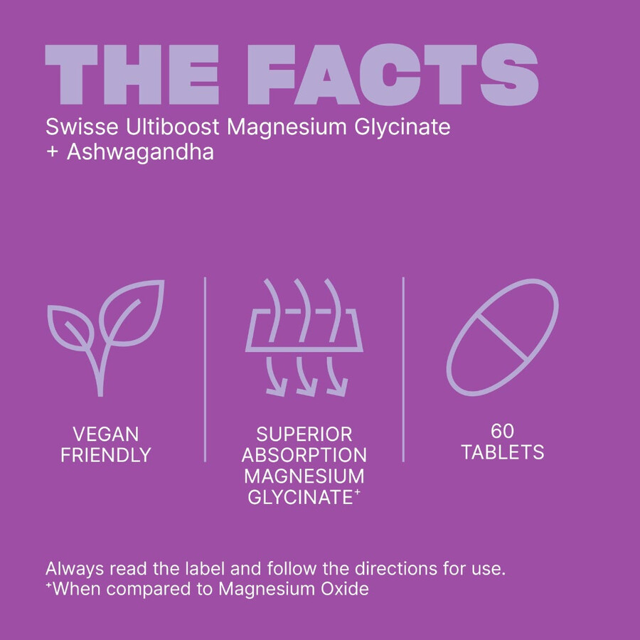 swisse ultiboost magnesio glicinato ashwagandha