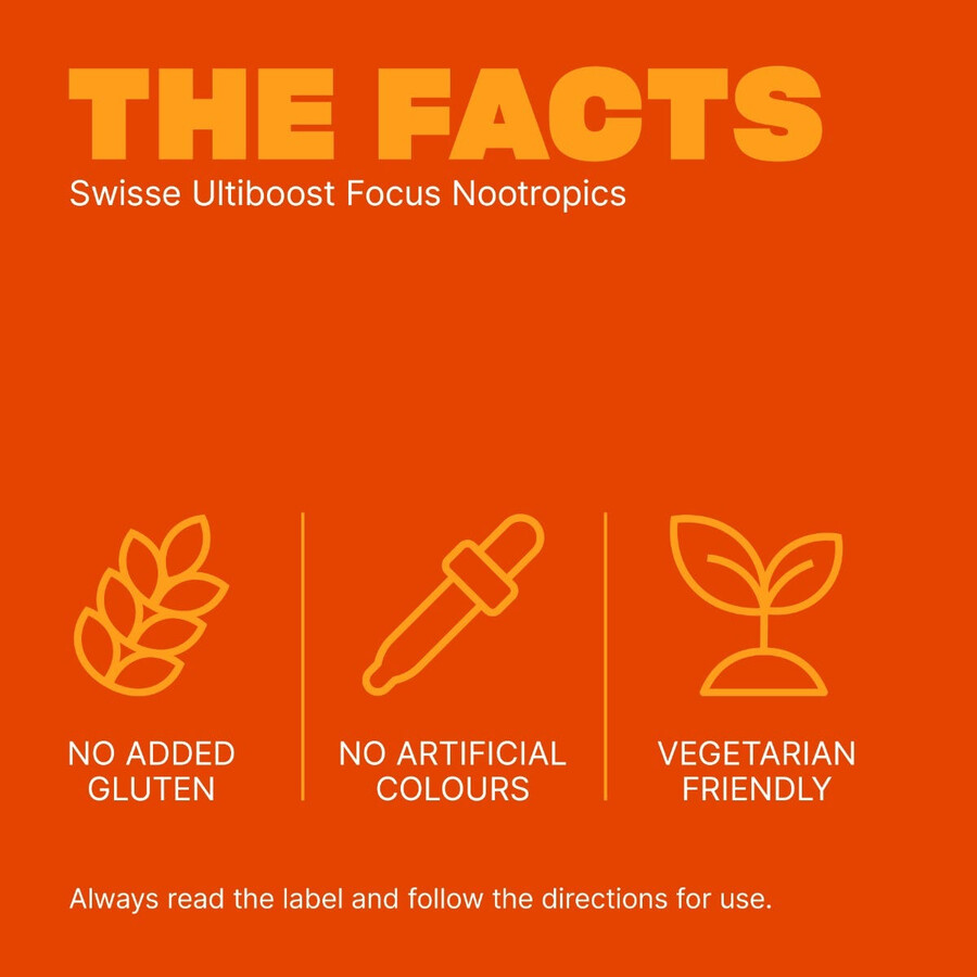 swisse ultiboost focus nootropics con cereboost