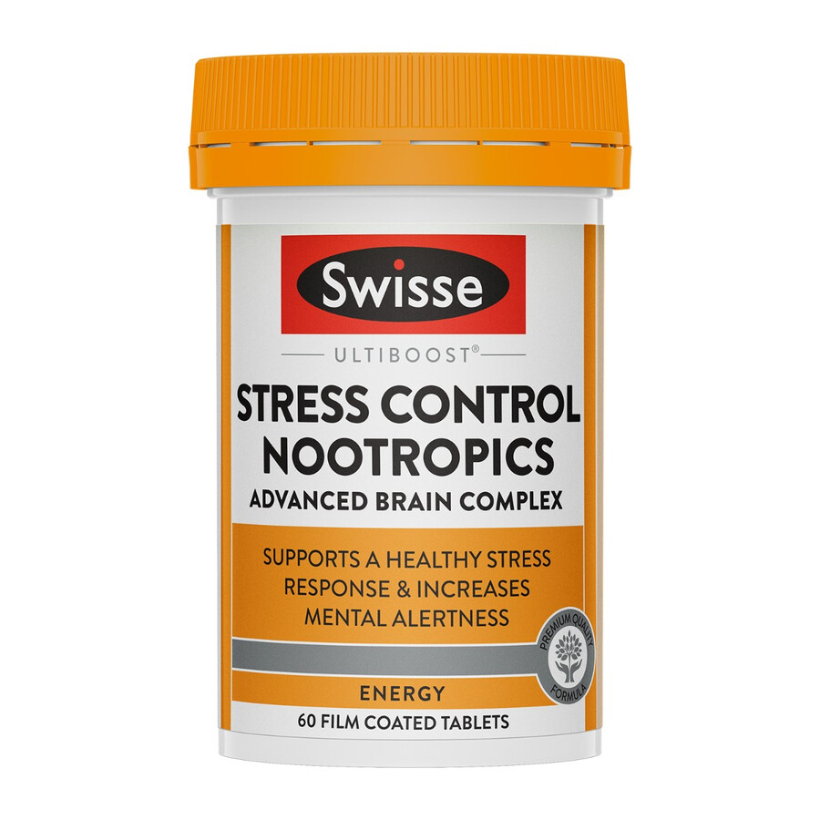 swisse ultiboost stress control nootropics complesso cerebrale avanzato