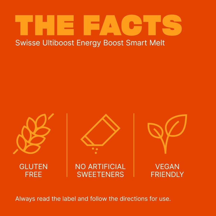 swisse ultiboost energy boost smart melt senza caffeina