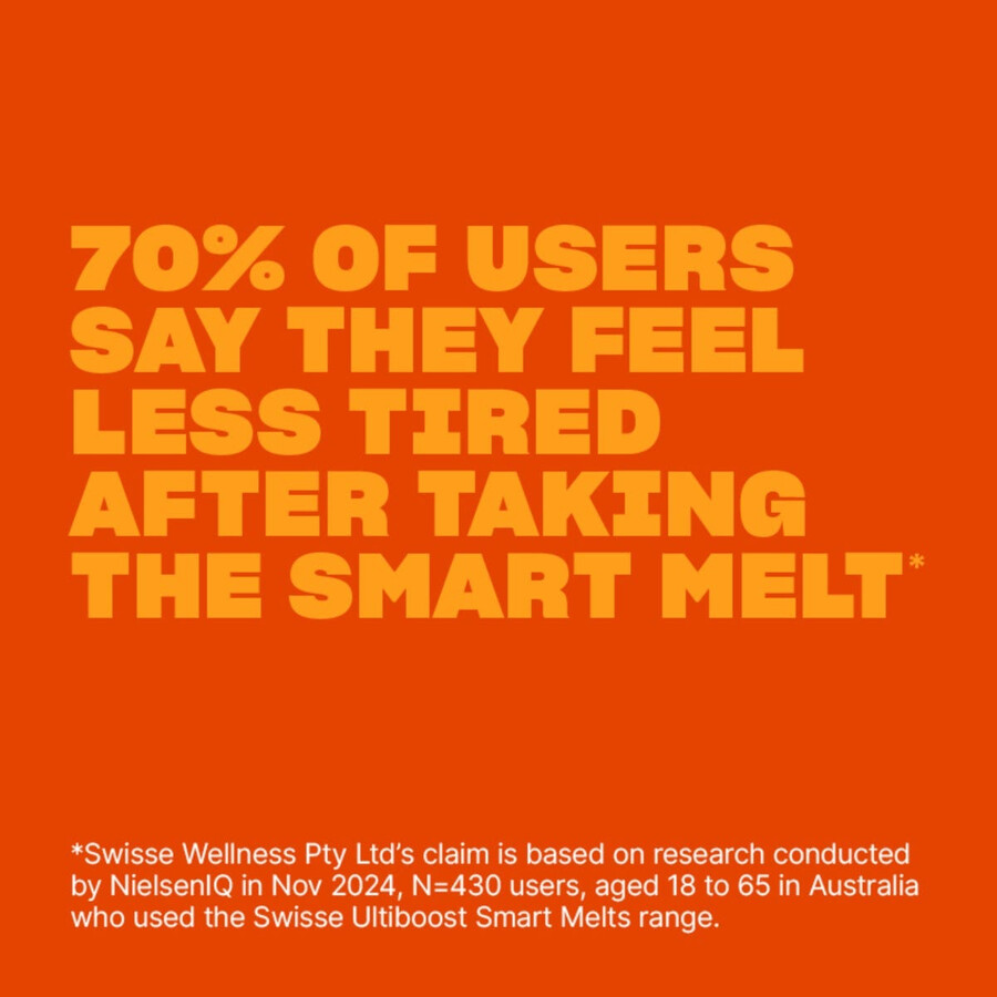 swisse ultiboost energy boost smart melt senza caffeina