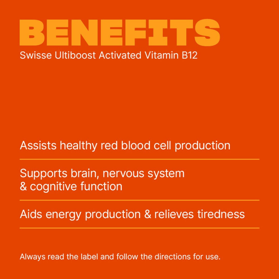 swisse ultiboost - integratori di vitamina b12 attivata