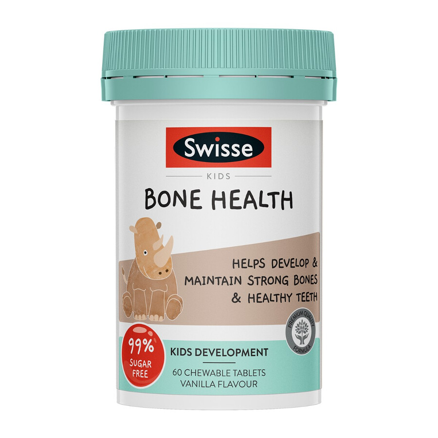 swisse kids bone health compresse masticabili per la salute di ossa e denti